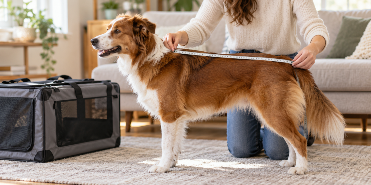 How to Measure Your Dog for a Soft Crate